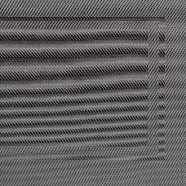 APS bordstablett, 45 x 33 cm, PVC, fint band, färg: FRAMES grå, 6 st, 60540
