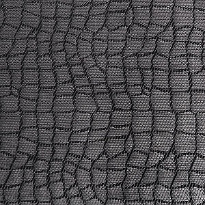 APS bordstablett, 45 x 33 cm, PVC, fint band, färg: mosaik - svart, grå, 6-pack, 60509