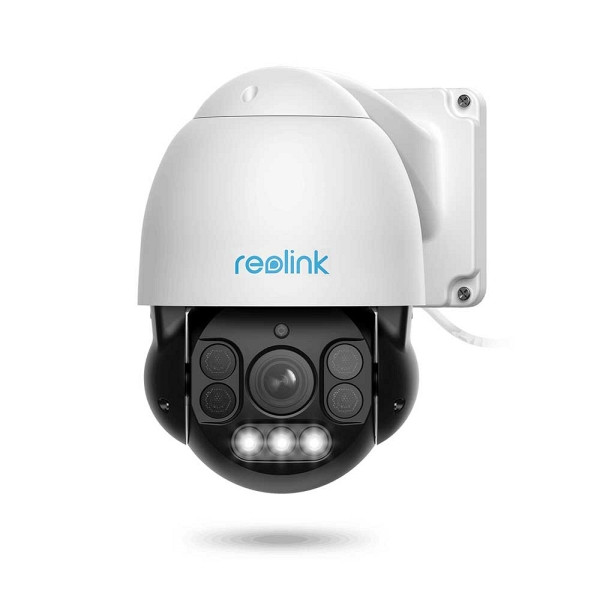 Reolink D4K23 Smart 4K UHD PoE IP-säkerhetskamera med höghastighets-PTZ och Spotlight, rd4k23