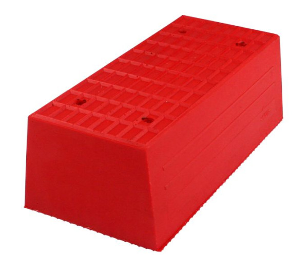 Busching Redline gummiblock för lyftplattformar, 70mm, med träkärna H70xB100xL200mm, 100874