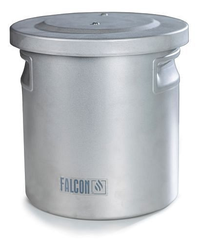 FALCON smådelarsrengörare av rostfritt stål, 8 liter volym, 282-409