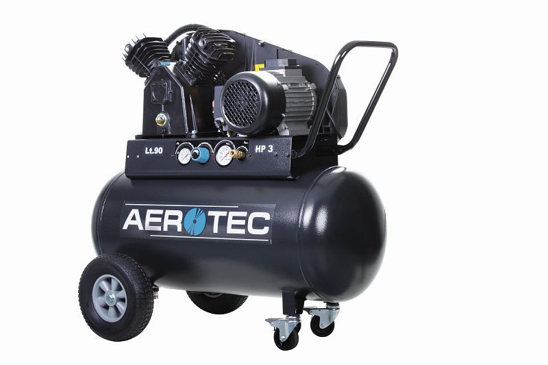 AEROTEC tryckluftskolvkompressor, oljesmord, 500-90 TECH, 2013240