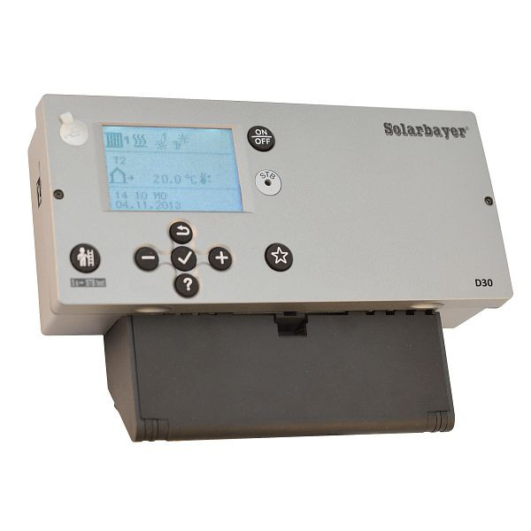 Solarbayer värmeregulator D30, 520201000