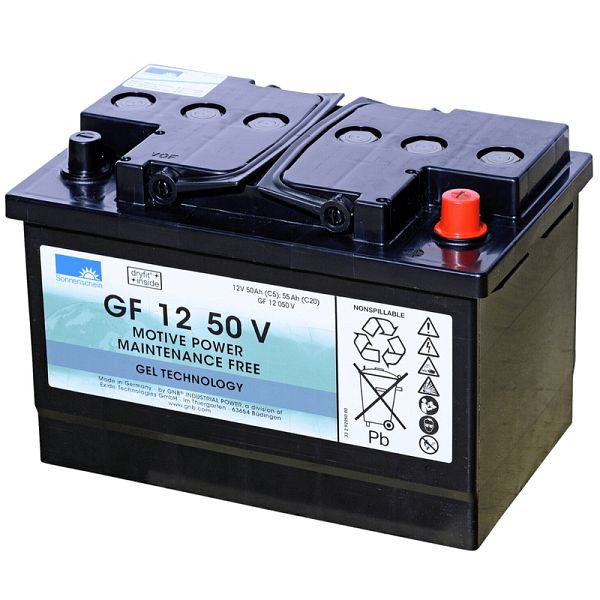 EXIDE batteri GF 12050 V, dryfit dragkraft, absolut underhållsfritt, 130100005