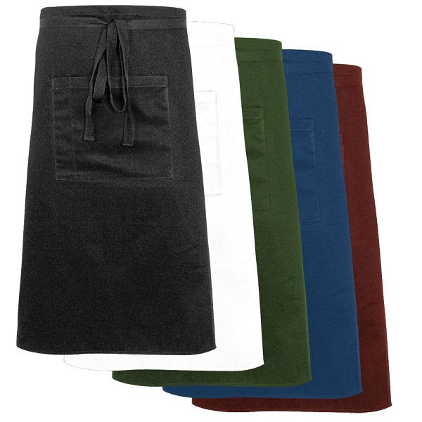 Nino Cucino bistroförkläde med ficka, bordeaux, längd 70 cm, HB2107700