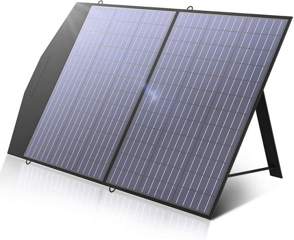 ALLPOWERS Vikbar solpanel 100W solpanel Special för bärbar kraftstation, SP027