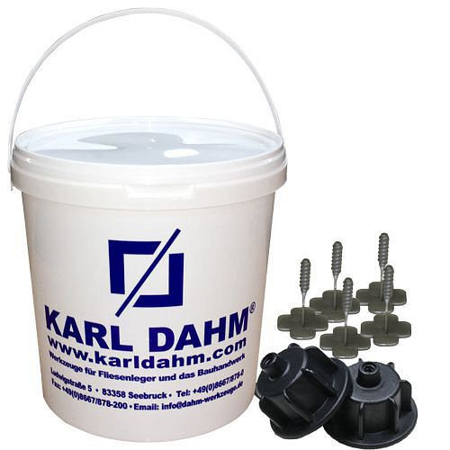 Karl Dahm avvägningssystem grundsats svart, 1 mm, 12451
