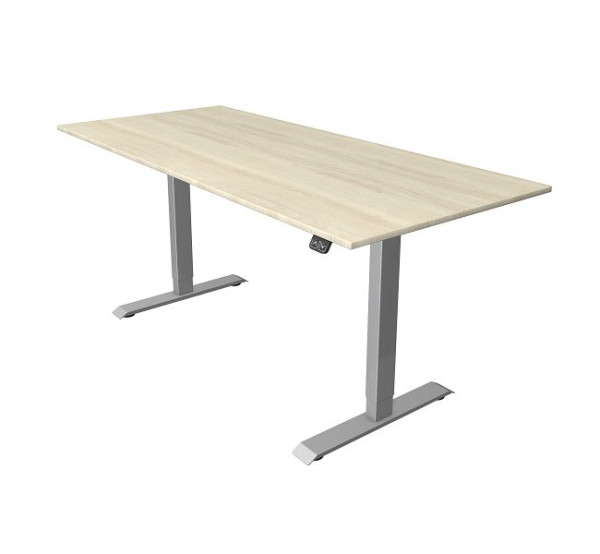 Kerkmann kompaktbord B 1800 x D 800 mm, elektriskt höj- och sänkbart från 740-1230 mm, lönn, 10227750