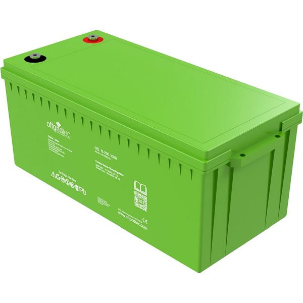 Offgridec 200Ah C10 GEL batteri 12V, 2-01-008240