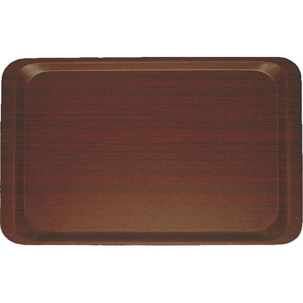 Stalgastbricka i laminerat material GN 1/1, färg mahogny, BB1203011