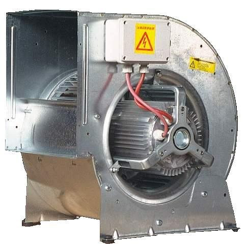 AIRFAN centrifugalfläkt, dubbelsidigt intag med stängd motor IP44, 28,6 kg, 3~230/400 V: 1,1 kW 900 rpm, AL12/12-1,5T