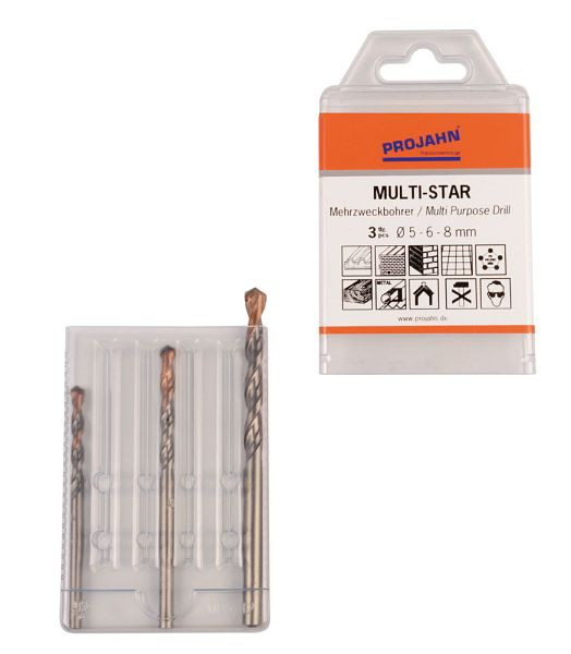 Projahn Multistar set 3 delar 5, 6, 8 mm, 57001