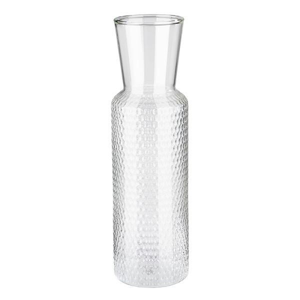 APS glaskaraff -DOTS-, Ø 8 cm, höjd: 27 cm, 0,9 liter, glas, korklock, 10739