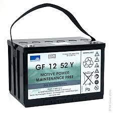 EXIDE batteri GF 12052 YO, absolut underhållsfritt, 130100025
