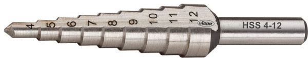 VIGOR HSS stegborr, 4 - 12 mm, V2394