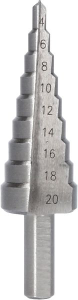 Brilliant Tools stegborr, Ø 4 - 20 mm, BT101927