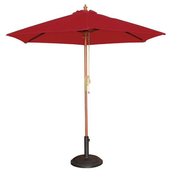 Bolero runt parasoll röd 2,5m, GL304