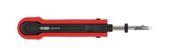 KS Tools upplåsningsverktyg för platta pluggar/platta kärl 2,8 mm (KOSTAL SLK), 2-vägs justerbar, 154.0120