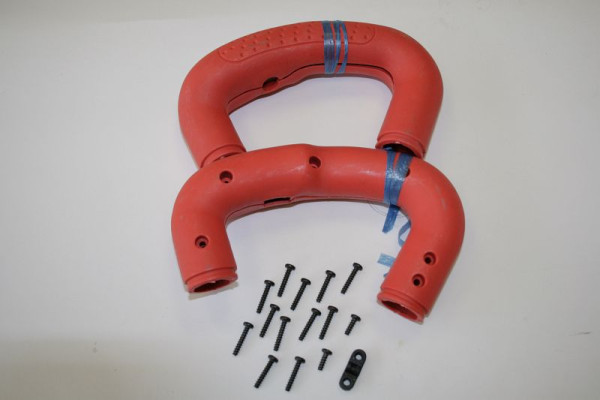 ELMAG PVC-handtag röda för MiniMix (1x vänster, 1x höger), 9601343