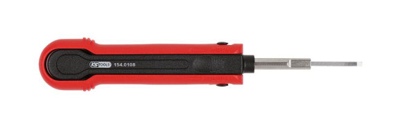 KS Tools upplåsningsverktyg för platta pluggar/platta kärl 1,5 mm (AMP Tyco Superseal), 154.0108