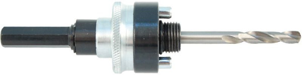 Projahn adapter Quick Lock för flerhålssåg 32 - 127 mm, inkl centerborr, 79402