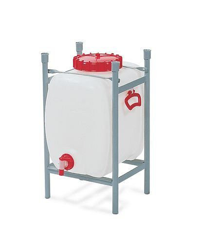 DENIOS staplingsram för platsbesparande tank med en volym på 60 liter, 189-263