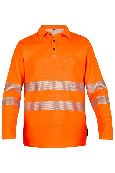 ROFA pikétröja långärmad 630148, storlek XXL, färg 146-luminous orange, 630148-146-2XL