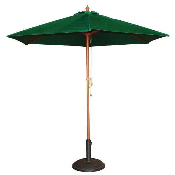 Bolero rund parasoll grön 2,5m, CB512