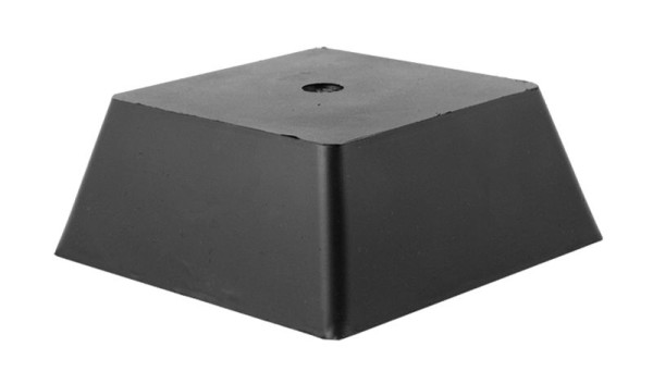 Busching gummi trapetsformad block uni H60xB150xL150mm, lämplig för Autop, Becker, Zippo, 100608