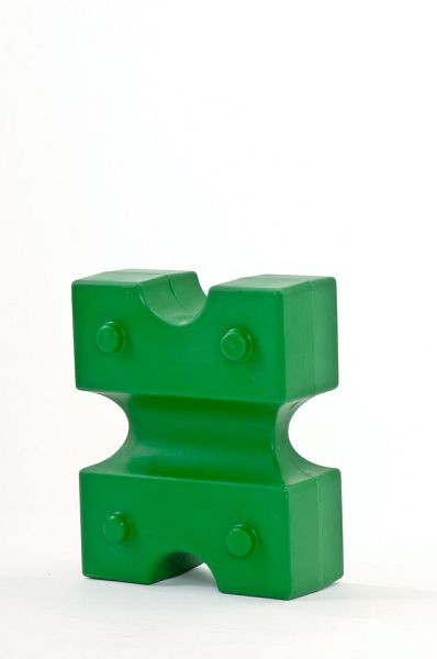 Growi Cavaletti block Knuffi, färg: grön, 10092021