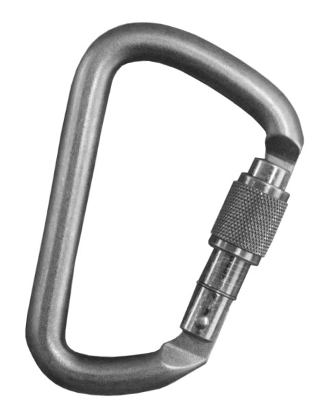 Funcke karbinhake FSK3, stålskruvkarbin, öppningsbredd: 24 mm, D-form, 70020131