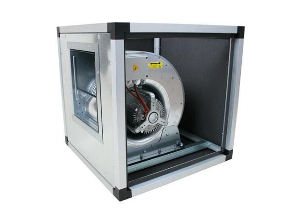 AIRFAN boxfläkt med direktdrift, 35 kg, 1~/230 V: 0,55 kW 1400 rpm, ACC10/8-4MAL