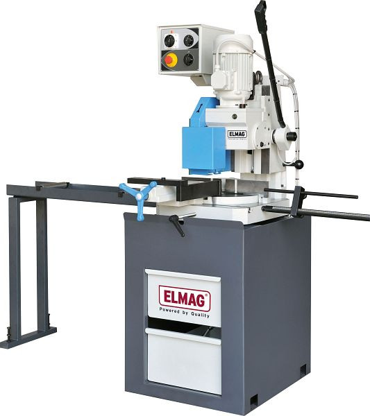 ELMAG metallcirkelsågmaskin, VM 350, 36/72 rpm, inklusive spånrensare för tandstigning T 6, 78038