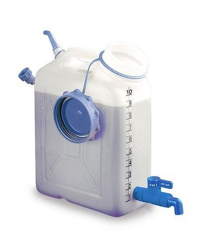 DENIOS litersvåg att fästa på för bredhalsade behållare med en volym på 10 liter, 250-201