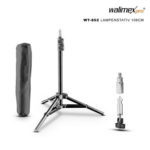 Walimex pro WT-802 lampstativ, 108cm, 12524