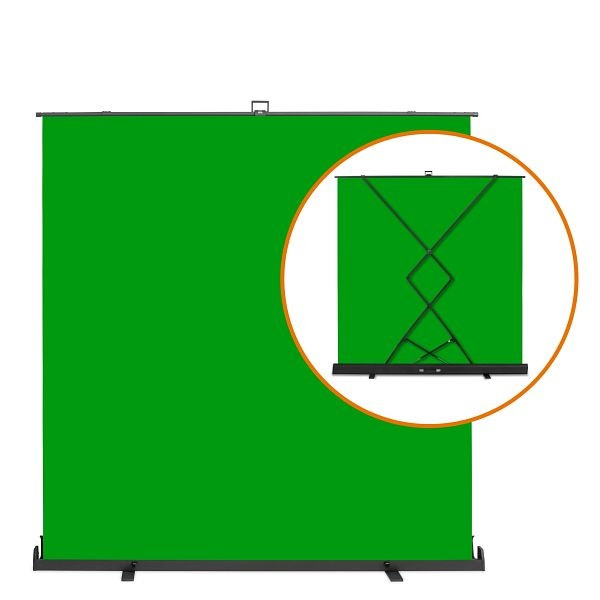 Walimex pro roll-up panel bakgrund grön 210x220, 23209