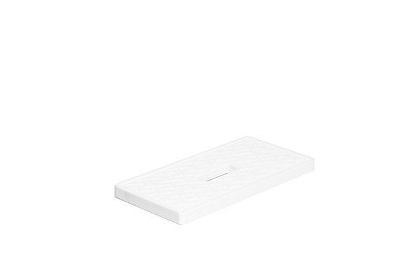 APS kallpack, 41 x 21 cm, höjd: 2,5 cm, polyeten, vit, fylld med kylvätska, 10782
