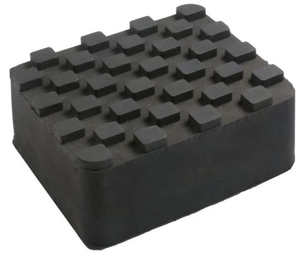 Busching gummiblock uni H50xB100xL120mm, lämplig för MAHA/Universal, 100504