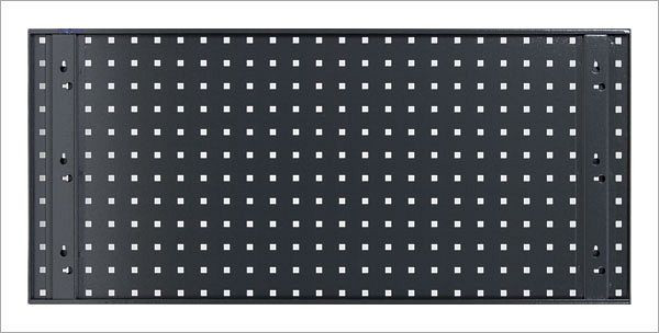 ADB perforerad platta, mått: 987x456mm, färg: grå, RAL 7016, 23092