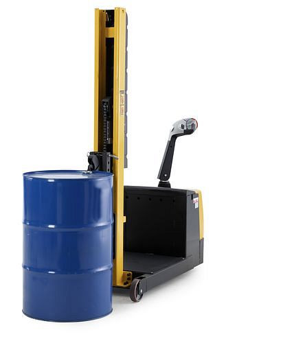 DENIOS trumlyftare, elektrohydraulisk, räckvidd 130 mm, motvikt, 350 kg lastkapacitet, 280-739