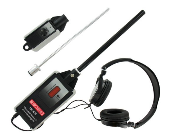 Busching ultraljudsbrus och läckagedetektor, sändare, hörlurar, riktningsrör, riktningsspets, 100625