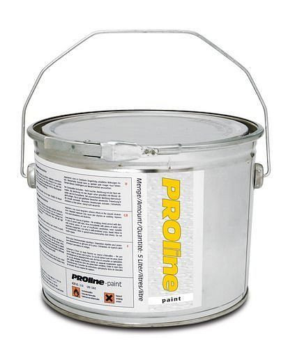 DENIOS PROline-färg anti-halk hallmarkeringsfärg, 5 liter för ca 20 kvm, gul, PU: 5 liter, 233-403