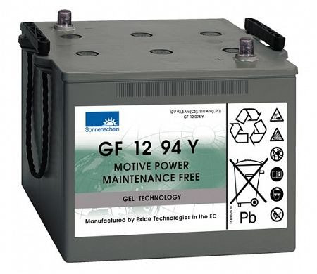 EXIDE batteri GF 12094 YO, absolut underhållsfritt, 130100029