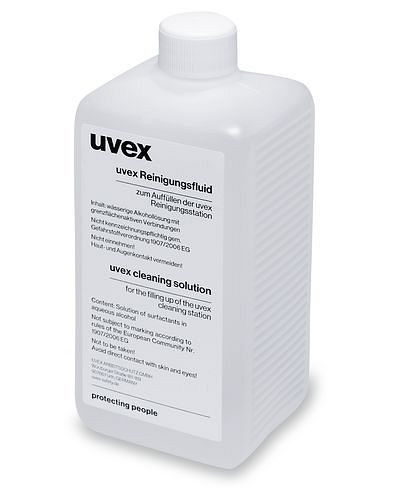 uvex rengöringsvätska 9972100, för glasrengöringsstation 9970002, PU: 500 ml, 210-200