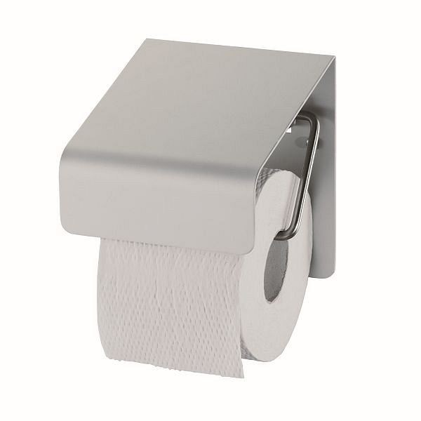 Air Wolf toalettpappershållare, Omicron II-serien, H x B x D: 150 x 130 x 130 mm, anodiserad aluminium, 35-711
