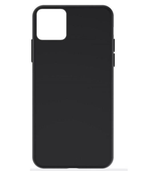 Helos Solid Gel Fodral Apple iPhone 11 svart, APXI-SOGEC-BLCK