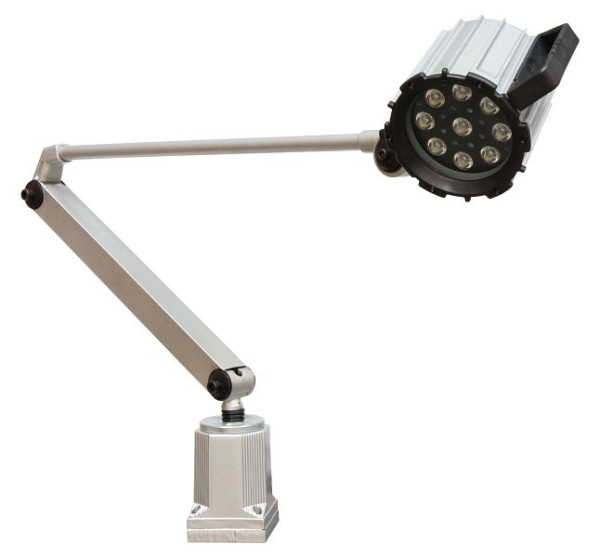 ELMAG LED arbetslampa lång, med fyrkantig arm i botten, 88764