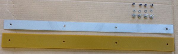 PowerPac gummi med kopplingslist och skruvar för manuell snöskyffel SCH74, SCH74-1