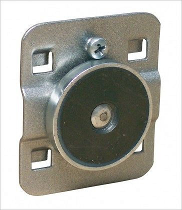 ADB magnethållare, lämplig för eurohål (10x10mm / 38x38mm), Ø: 40mm, 23194
